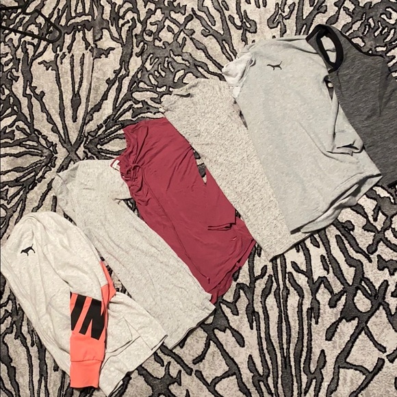 PINK Victoria's Secret Tops - Bundle of 6 Victoria’s Secret Tops & Hoodies XS